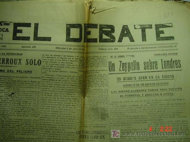 Periódico "El Debate " (España)
