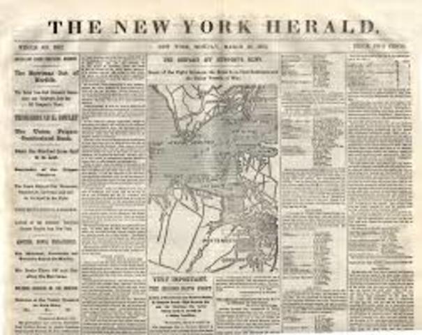 Periódico "New York Herald"