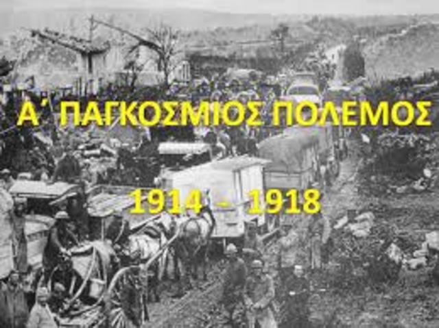 Κήρυξη Α΄Παγκόσμιου πολέμου