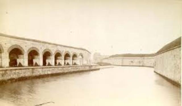 Poe enlists in the U.S. Army and shortly after his first book is published.