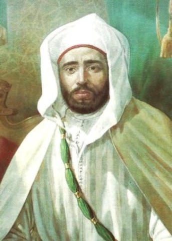 pro-French Sultan on the Moroccan throne