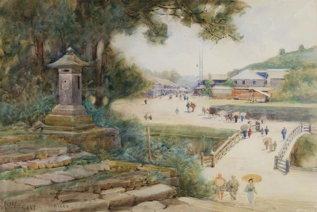 Landscape painting began