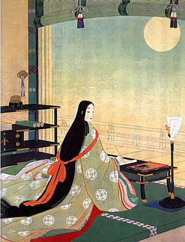 Lady Murasaki Shikibu Writes The Tale of Genji