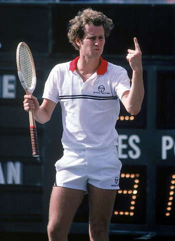 John McEnroe and steroids