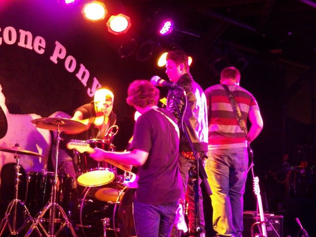 Our first gig in over a year