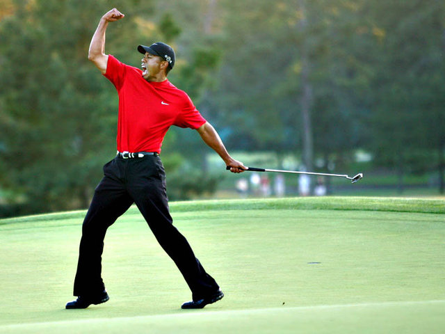 Tiger Woods wins the masters