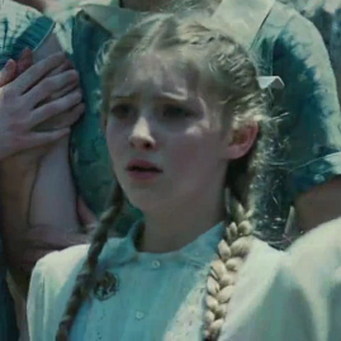 Primrose Everdeen's name is chosen as the female tribute from District 12