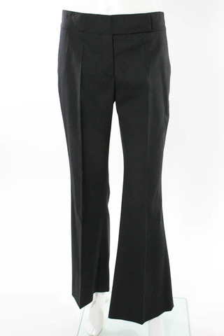 Wool clothing with permanent crease