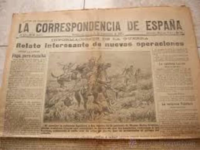 Periódico "La Correspondencia de España"