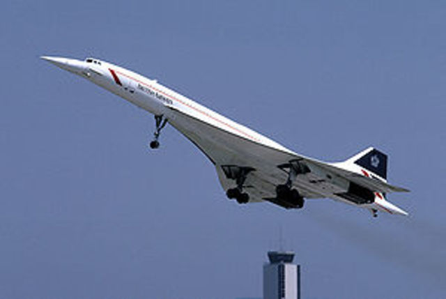 First Concorde's flight