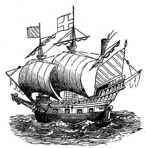 Walter Releigh comes to the New World