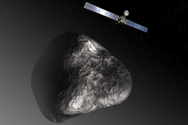 First probe to Land on a Comet