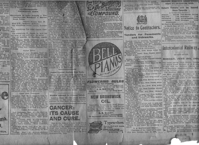 Ben Franklin's first Newspaper Article