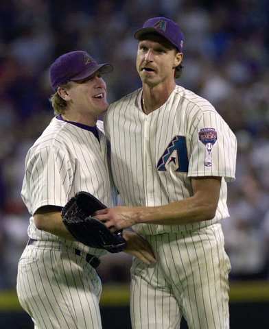 Randy Johnson and Curt Schilling, Arizona Diamondbacks