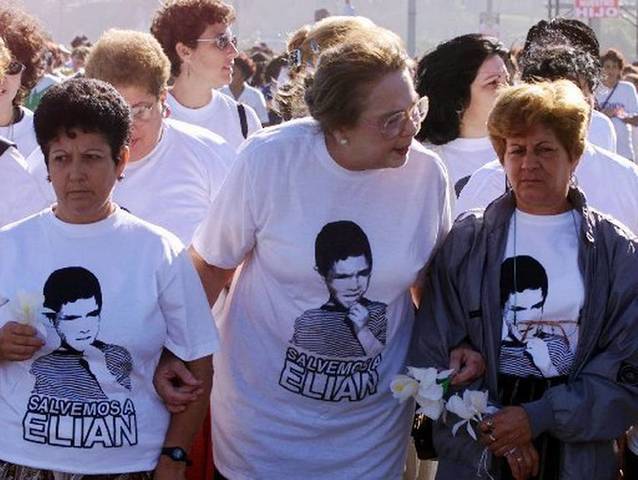 Manifestación en Cuba exige el regreso de Elián