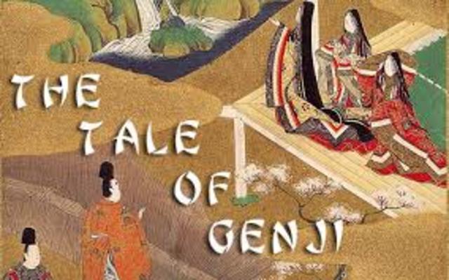 Lady Murasaki Shikibu Writes The Tale of Genji