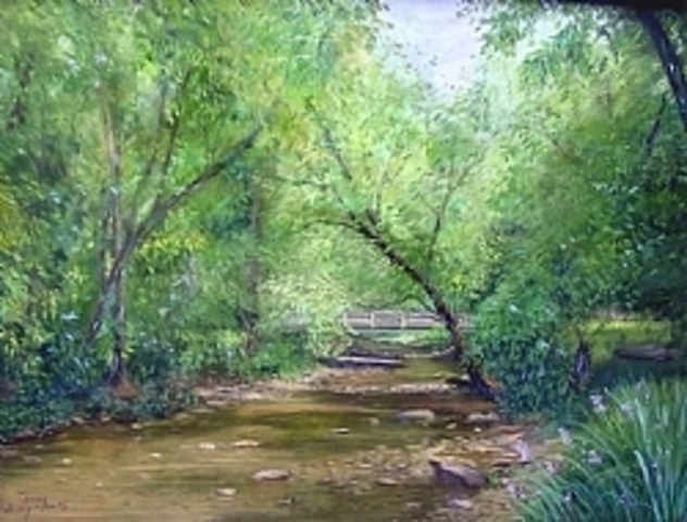 Landscape painting began