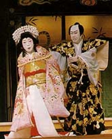 Kabuki drama develops