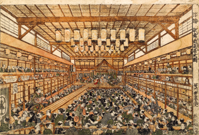 Kabuki drama develops