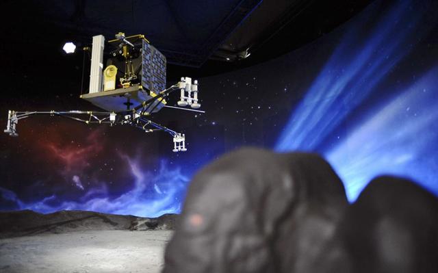 προσεδάφιση σε κομήτη