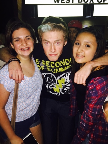 I was reunited with someone