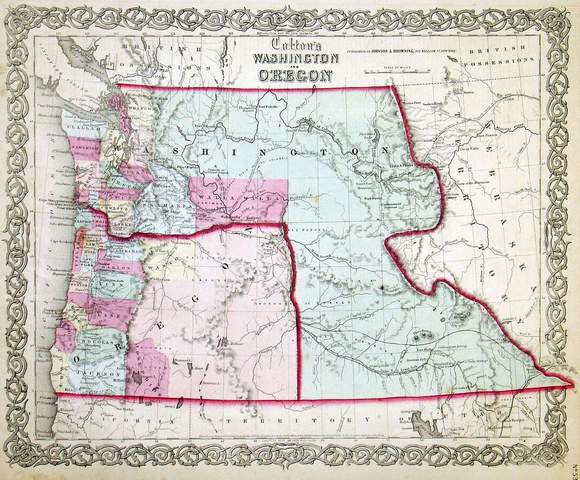 United States Gains Oregon Territory