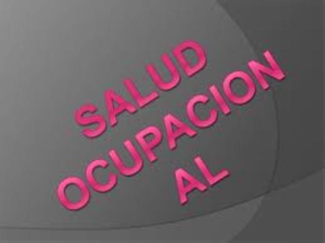 nacimiento del termino salud ocupacional