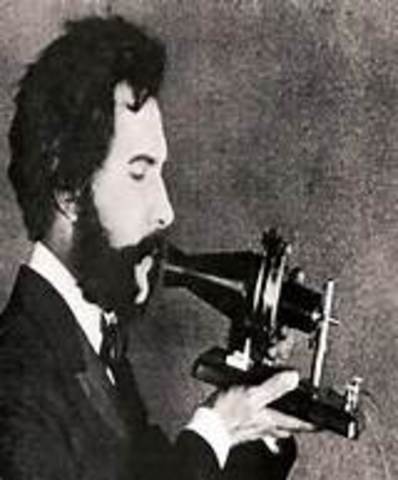 Alexander Graham Bell Invents Telephone