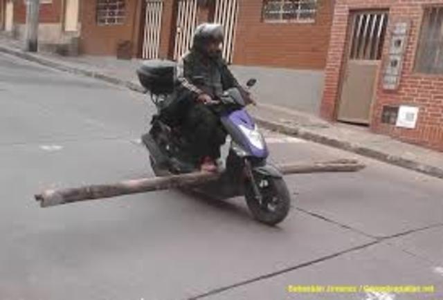 colombianadas de acarreos