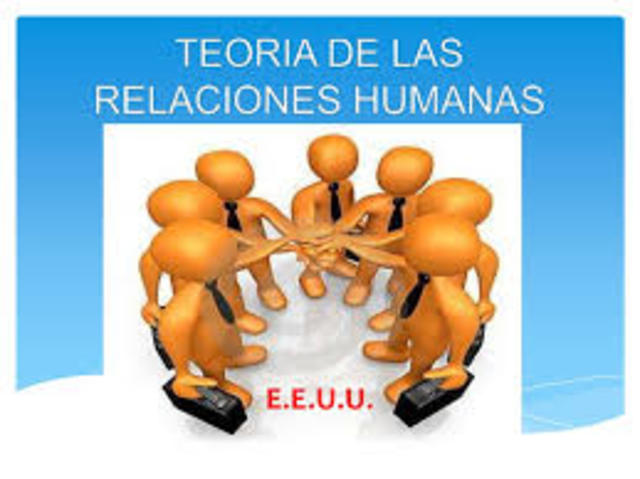 TEORIA DE LAS RELACIONES HUMANAS
