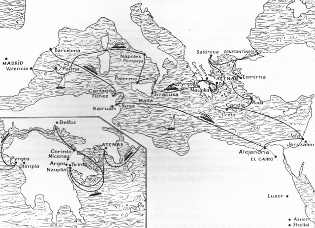 Participa en el viatge organitzat pel govern de la República.
