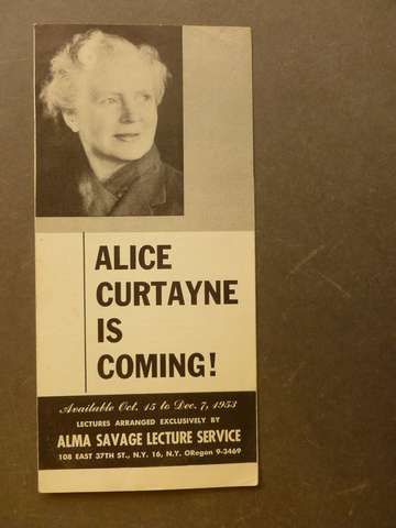 Alice's lecture service