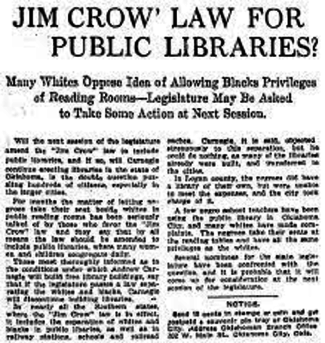 Jim Crow Laws
