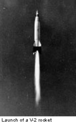V-2 rocket, military program