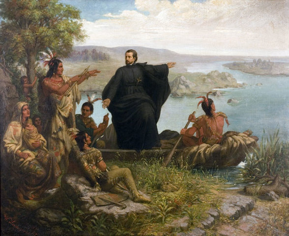 Jacques Marquette, le missionaire jésuite en Amérique du Nord