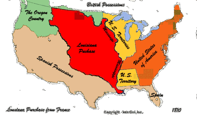 The louisiana purchase