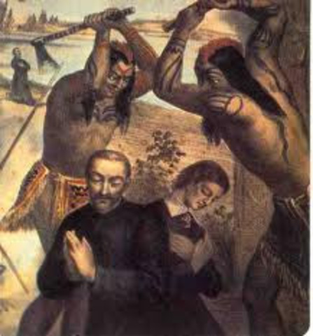 Jean de Brébeuf, un missionaire jésuite en Amérique du Nord