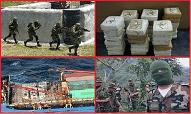 Aparicion de los paramilitares y el narcotrafico