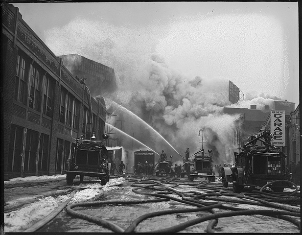 Fenway Park Fire