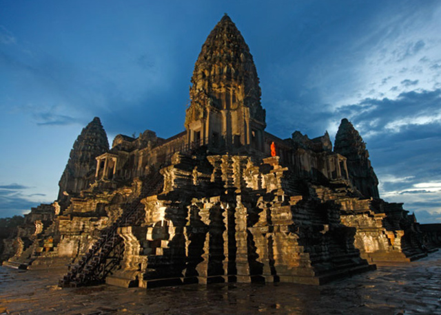 Construction of Angkor Wat commences.