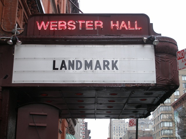 Webster Hall Becomes a Landmark