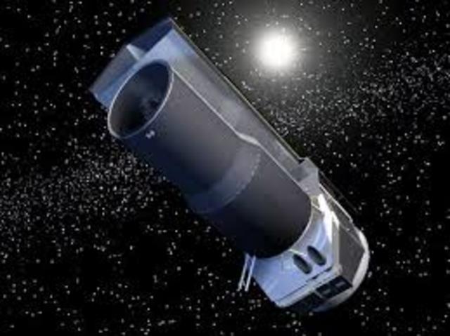 NASA launched  the largest-diameter telescope.
