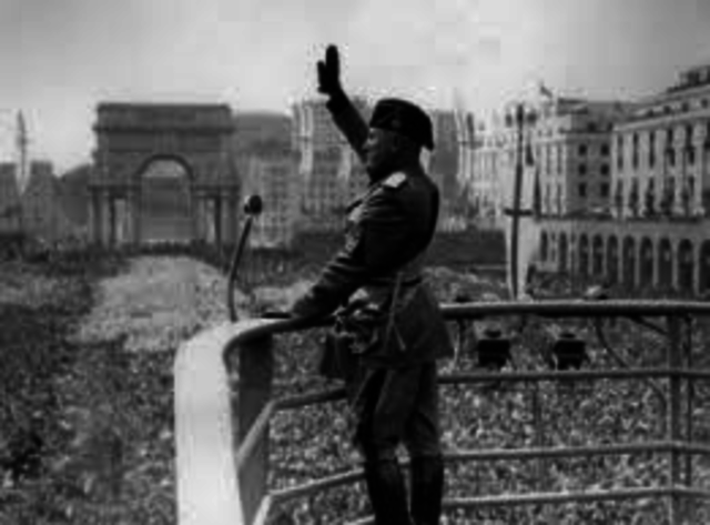 Mussolini and his fascists take power in Italy