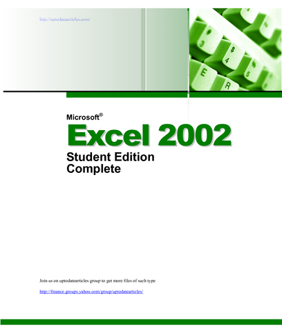 Excel 2002