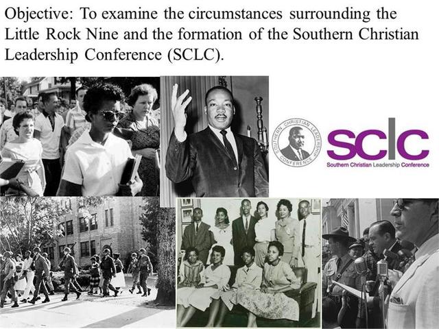 SCLC and Little Rock Nine