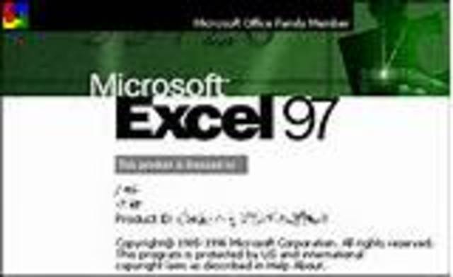 Excel 97