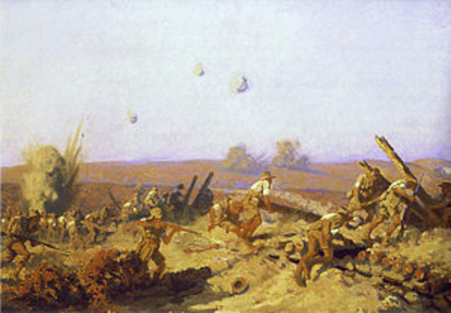 Arrival in Gallipoli