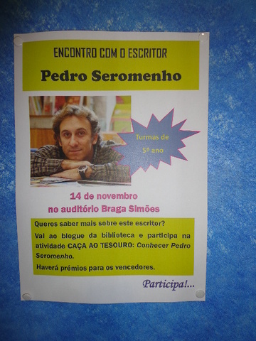 Encontro com o escritor Pedro Seromenho