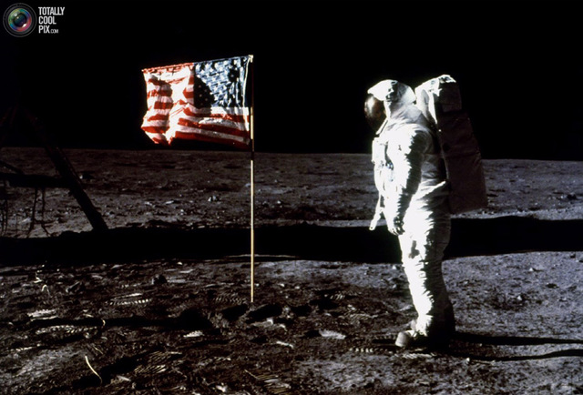 First Manned Moon Landing