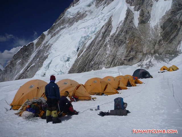 Camp Two:  21,300 Feet